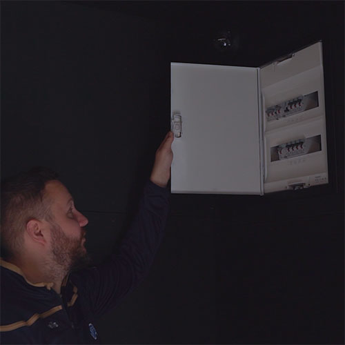 Coffret lectrique pour cloison creuse Volta 2 Hager